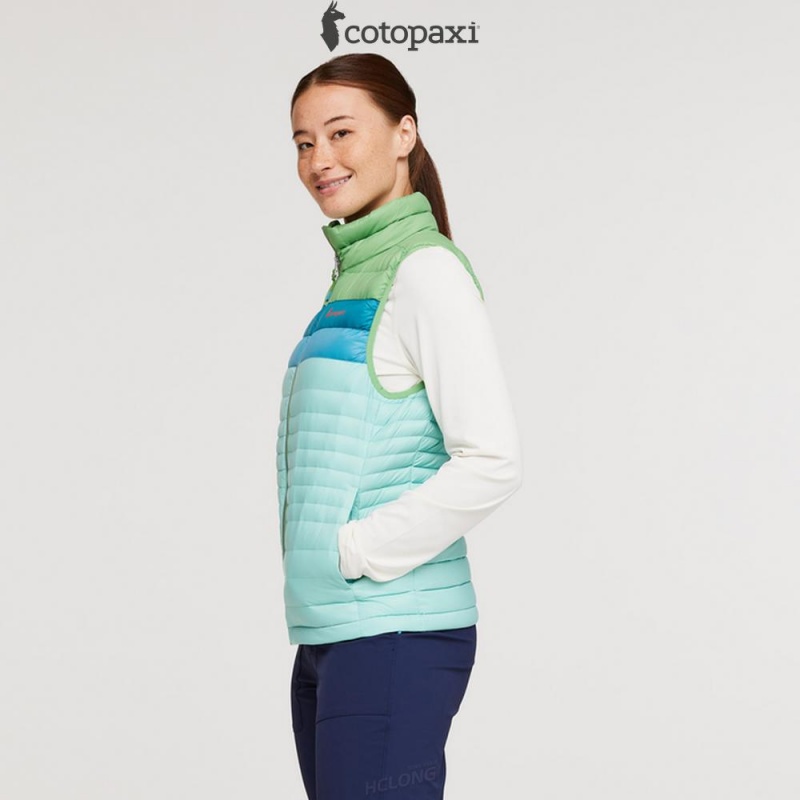 Cotopaxi Fuego Down Vest Kelp/Sea Glass | LD33-O4-HV