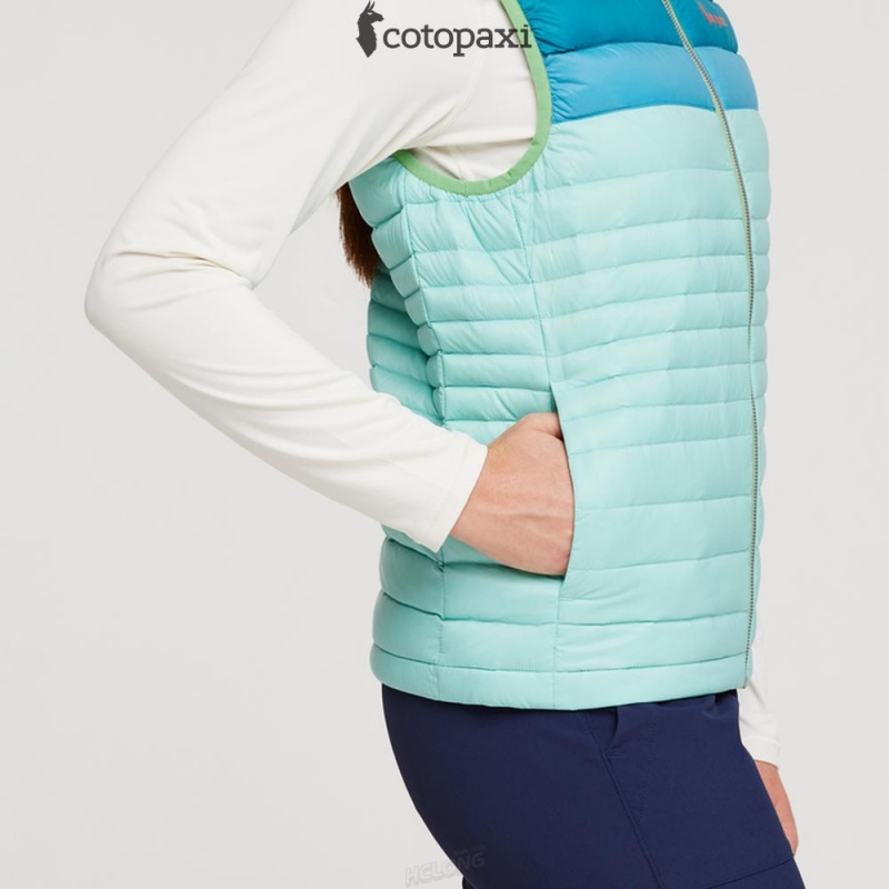 Cotopaxi Fuego Down Vest Kelp/Sea Glass | LD33-O4-HV