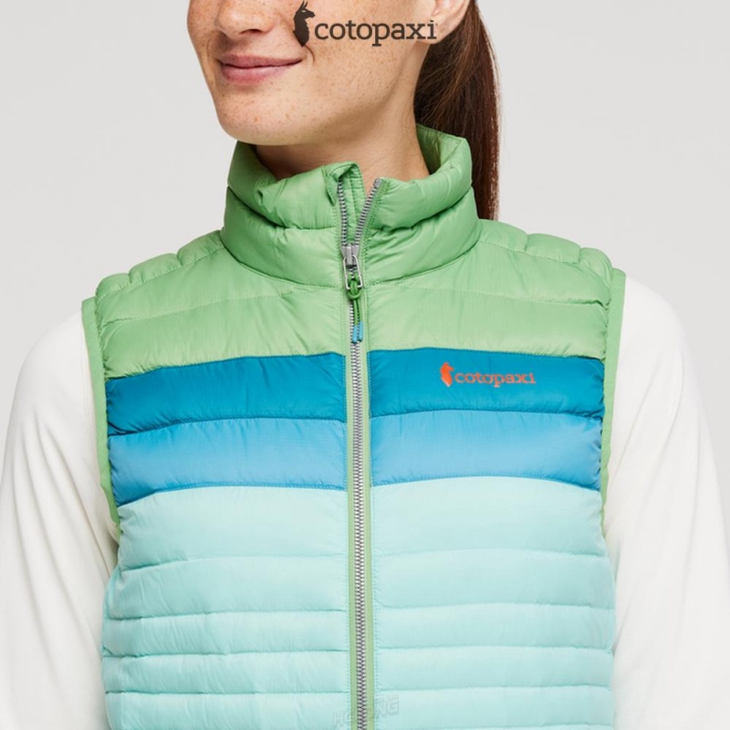 Cotopaxi Fuego Down Vest Kelp/Sea Glass | LD33-O4-HV