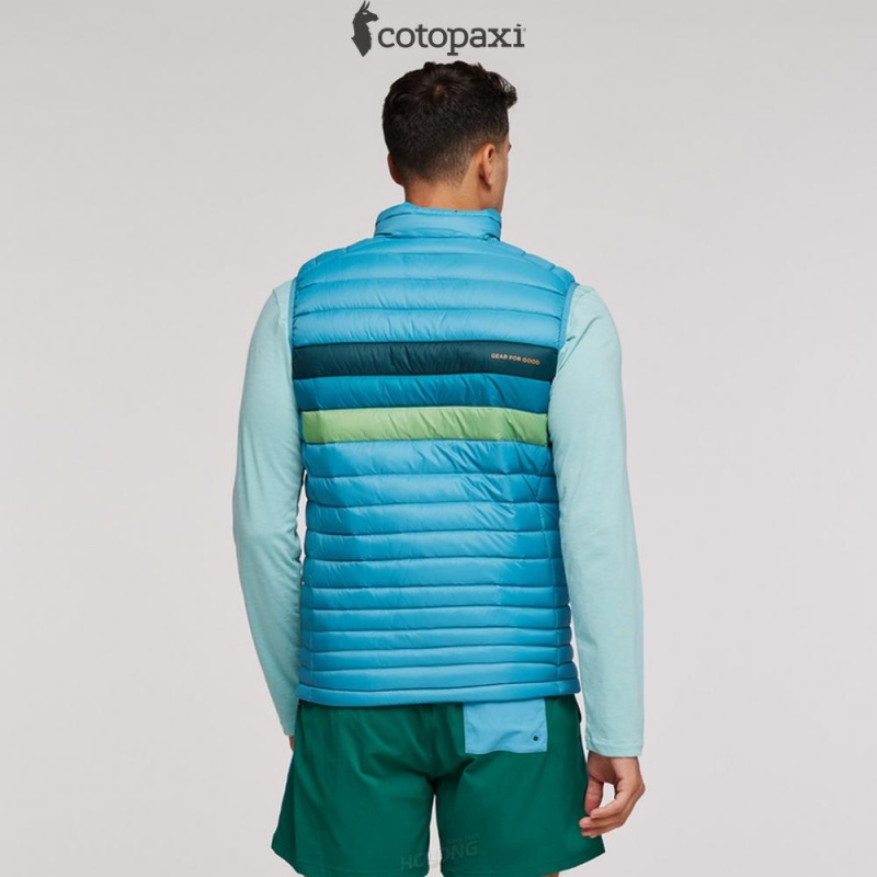 Cotopaxi Fuego Down Vest Poolside Stripes | DD39-H1-BA