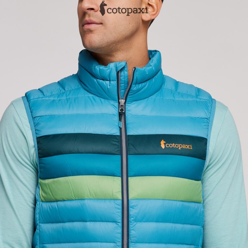 Cotopaxi Fuego Down Vest Poolside Stripes | DD39-H1-BA