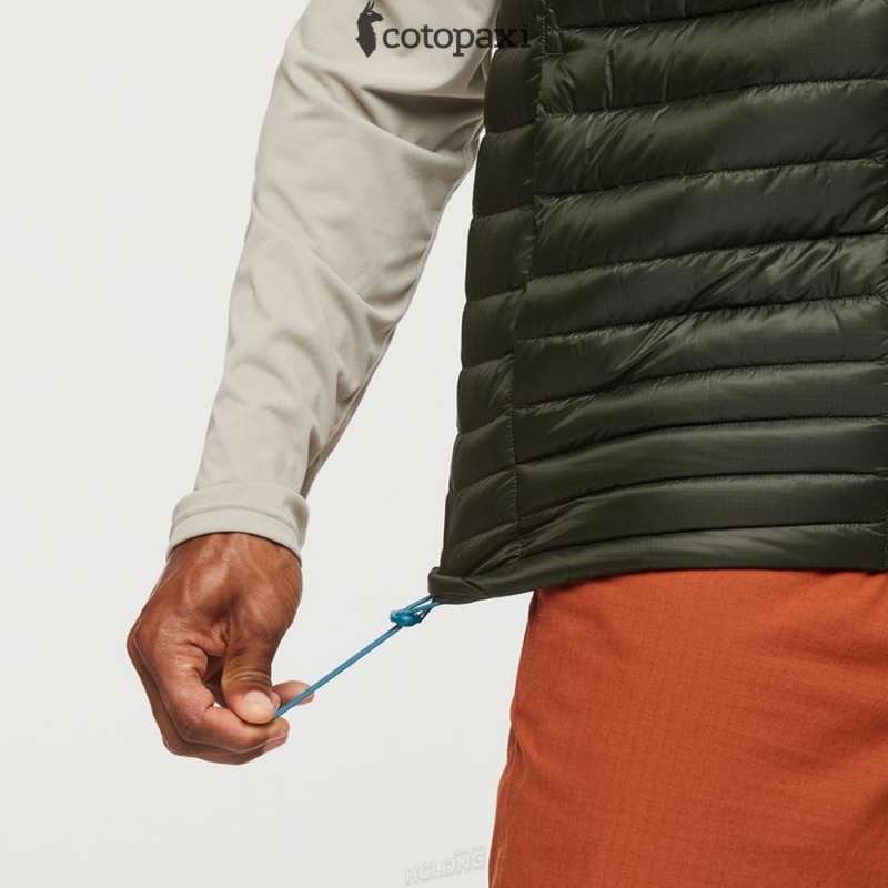 Cotopaxi Fuego Down Vest Woods Stripes | ZB13-C6-TA