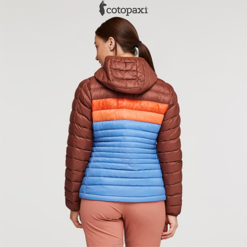 Cotopaxi Fuego Hooded Down Jacket Acorn/Lupine | TX08-S1-LZ