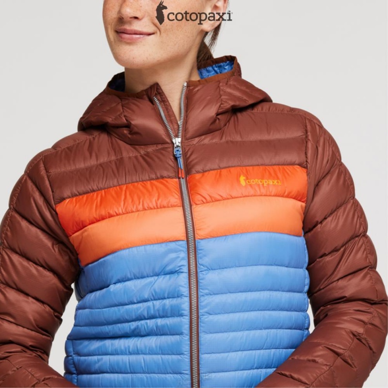 Cotopaxi Fuego Hooded Down Jacket Acorn/Lupine | TX08-S1-LZ