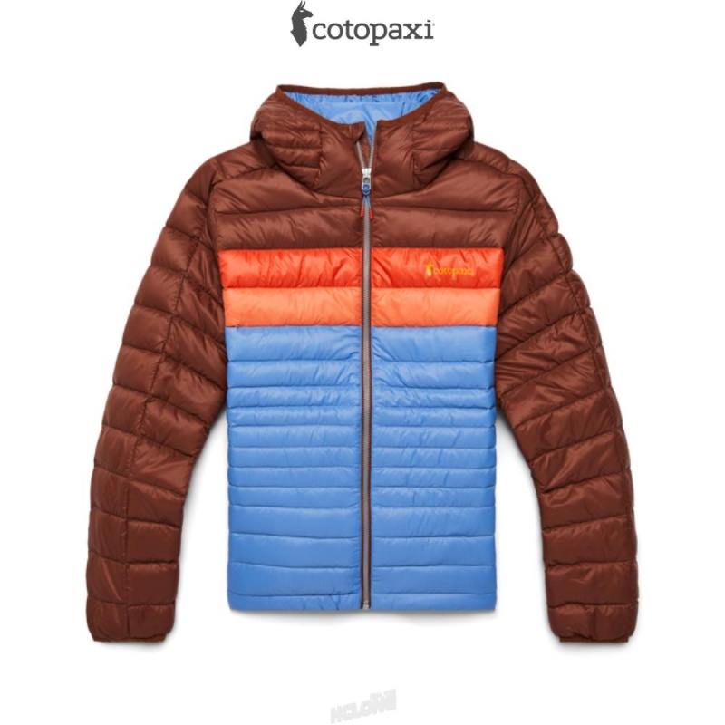 Cotopaxi Fuego Hooded Down Jacket Acorn/Lupine | TX08-S1-LZ