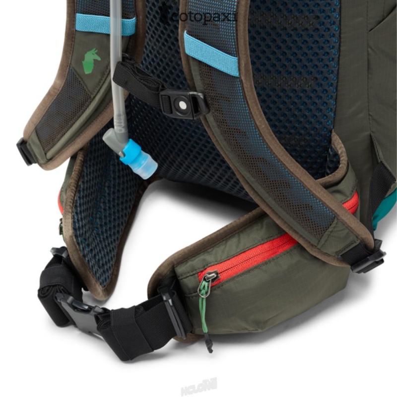 Cotopaxi Lagos 25L Hydration Pack Greenery/Iron | IV15-M1-PV