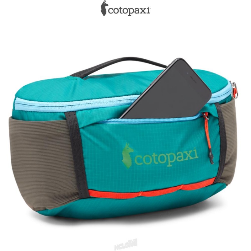 Cotopaxi Lagos 5L Hydration Hip Pack Greenery/Iron | MG47-H2-AQ