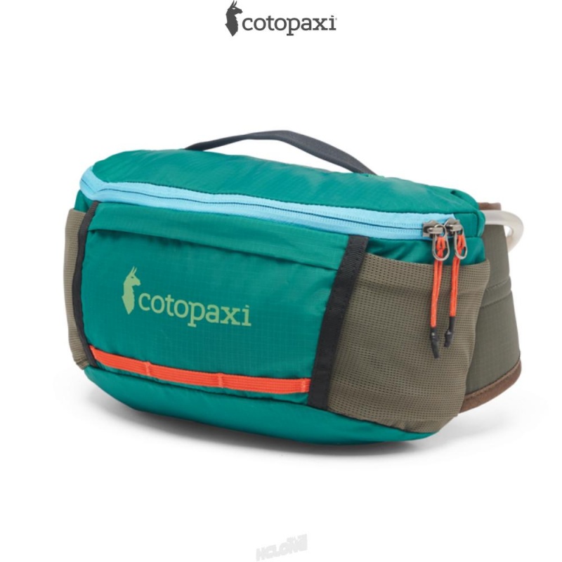 Cotopaxi Lagos 5L Hydration Hip Pack Greenery/Iron | MG47-H2-AQ