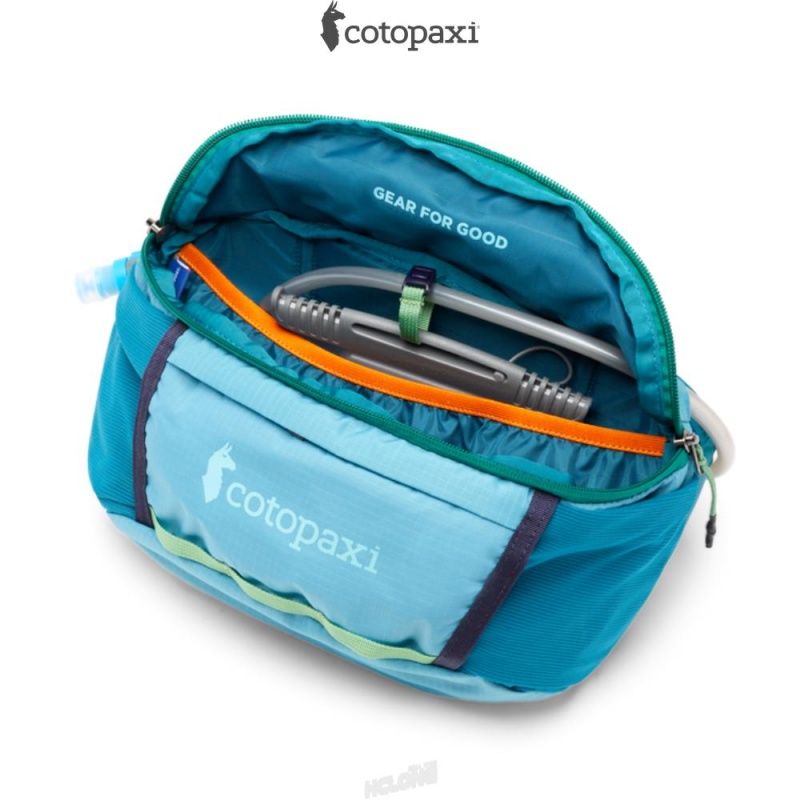 Cotopaxi Lagos 5L Hydration Hip Pack Poolside/Gulf | HT00-O2-MS