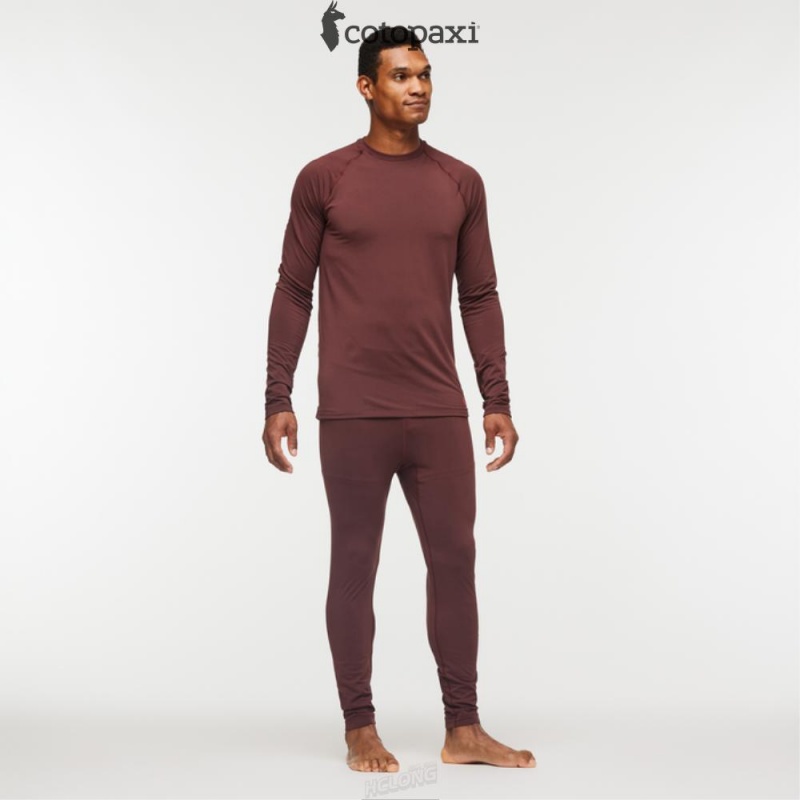 Cotopaxi Liso Baselayer Bottom Chestnut | HV90-Y6-OB