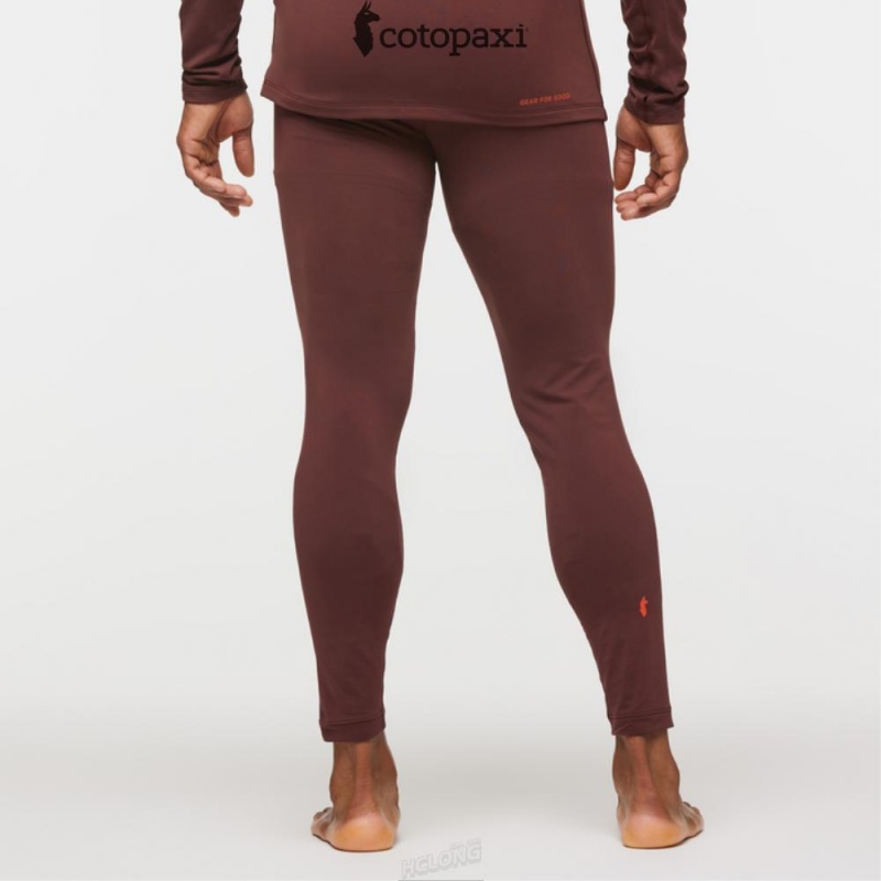 Cotopaxi Liso Baselayer Bottom Chestnut | HV90-Y6-OB