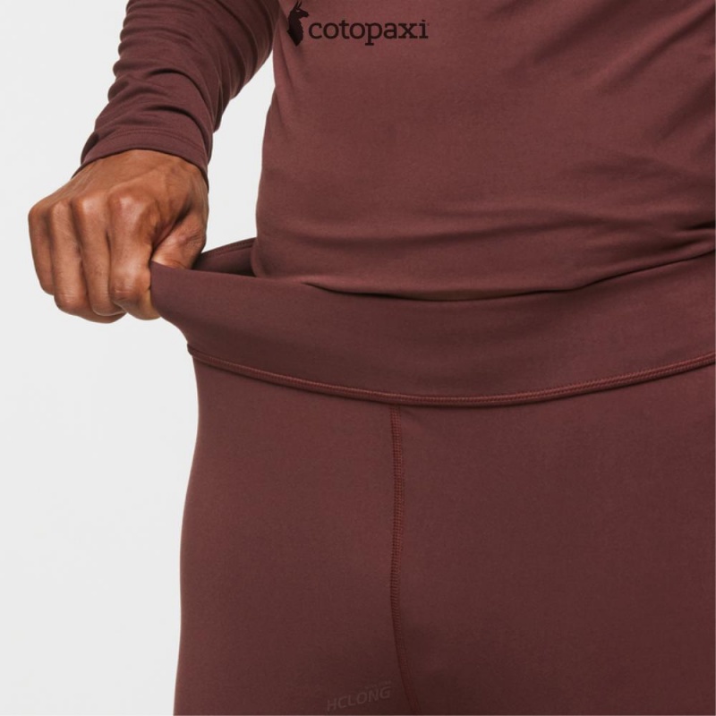 Cotopaxi Liso Baselayer Bottom Chestnut | HV90-Y6-OB