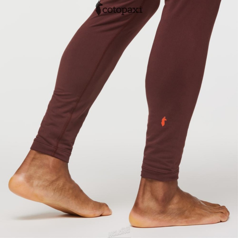 Cotopaxi Liso Baselayer Bottom Chestnut | HV90-Y6-OB