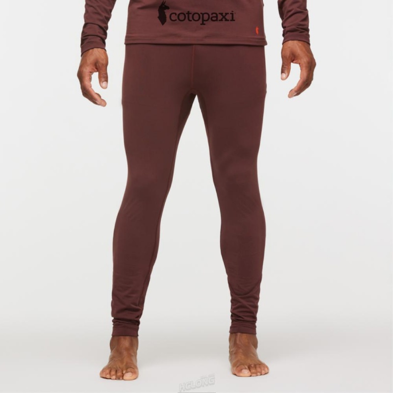 Cotopaxi Liso Baselayer Bottom Chestnut | HV90-Y6-OB