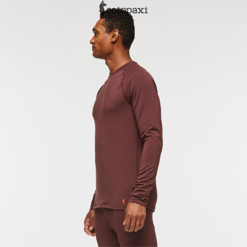 Cotopaxi Liso Baselayer Top Chestnut | AN11-C0-YR