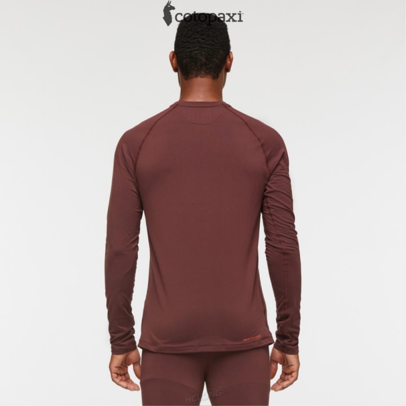 Cotopaxi Liso Baselayer Top Chestnut | AN11-C0-YR