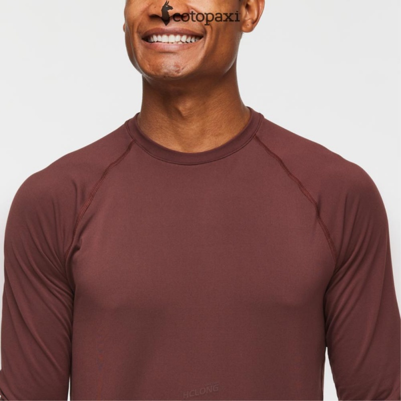 Cotopaxi Liso Baselayer Top Chestnut | AN11-C0-YR