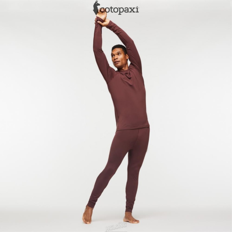 Cotopaxi Liso Baselayer Top Chestnut | AN11-C0-YR