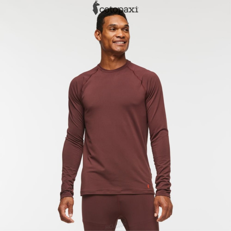 Cotopaxi Liso Baselayer Top Chestnut | AN11-C0-YR