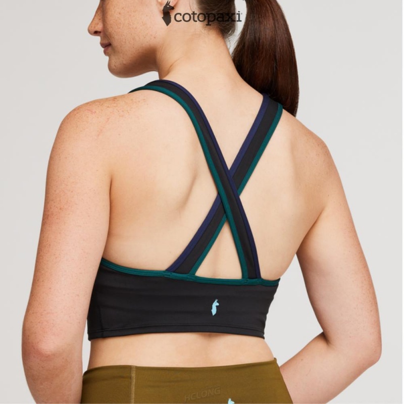 Cotopaxi Mari Crop Top Black | OZ43-A4-KY