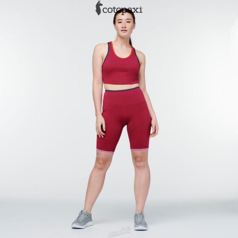 Cotopaxi Mari Crop Top Raspberry | GW30-E6-EC