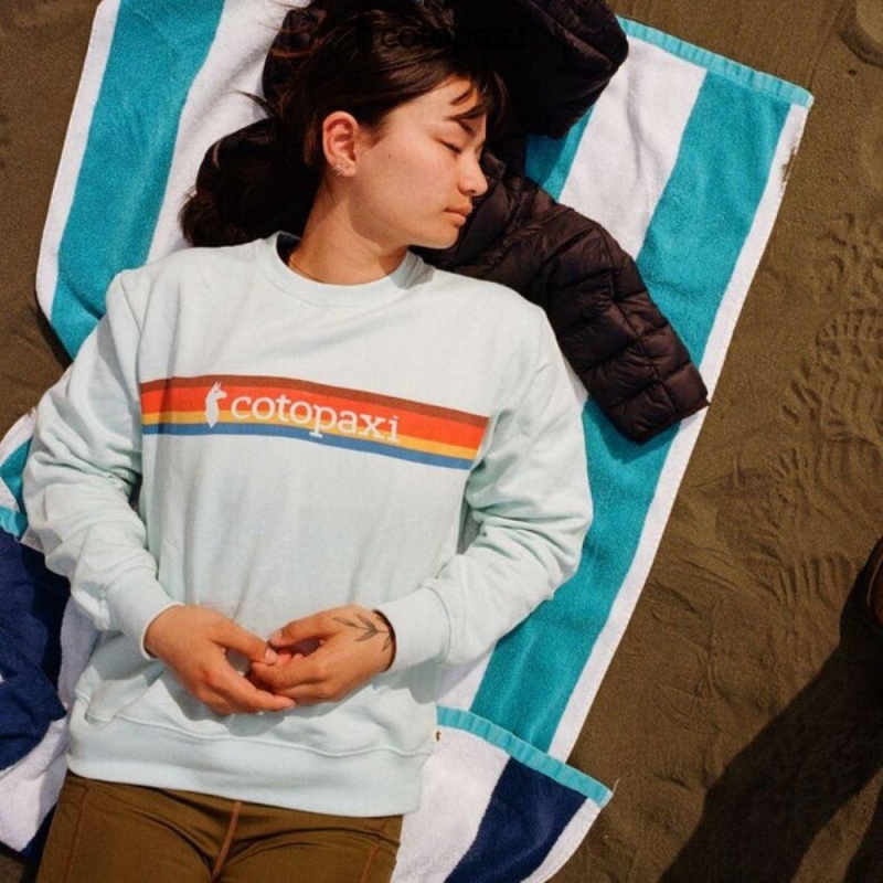 Cotopaxi On The Horizon Crew Sweatshirt Lupine | JT54-L3-RB