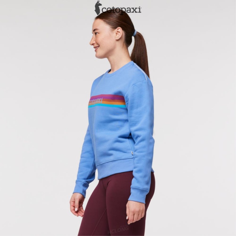 Cotopaxi On The Horizon Crew Sweatshirt Lupine | JT54-L3-RB