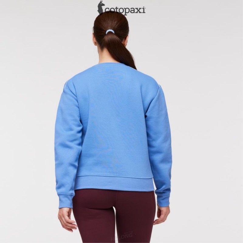 Cotopaxi On The Horizon Crew Sweatshirt Lupine | JT54-L3-RB