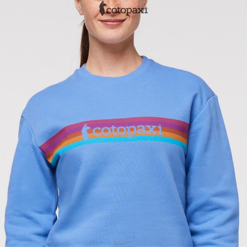 Cotopaxi On The Horizon Crew Sweatshirt Lupine | JT54-L3-RB