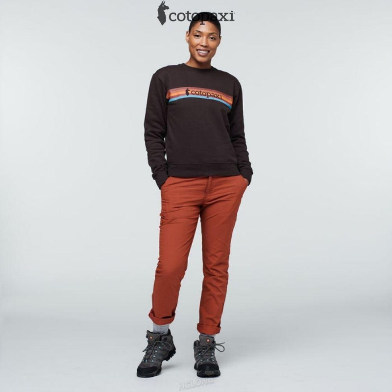 Cotopaxi On The Horizon Crew Sweatshirt Cavern | FW90-X4-WN