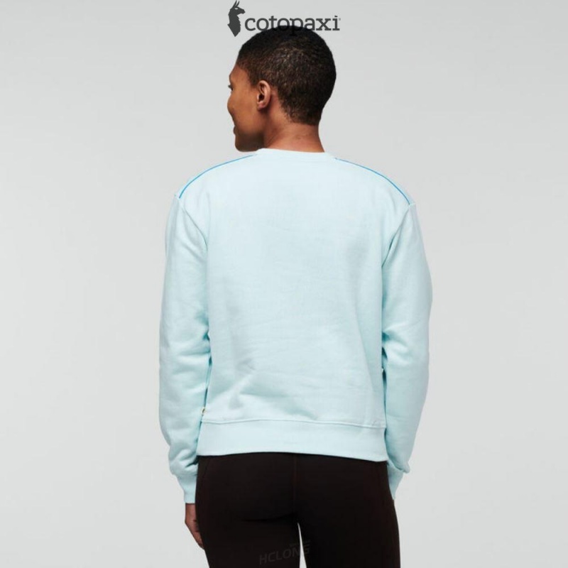 Cotopaxi On The Horizon Crew Sweatshirt Ice | GM39-L2-BU