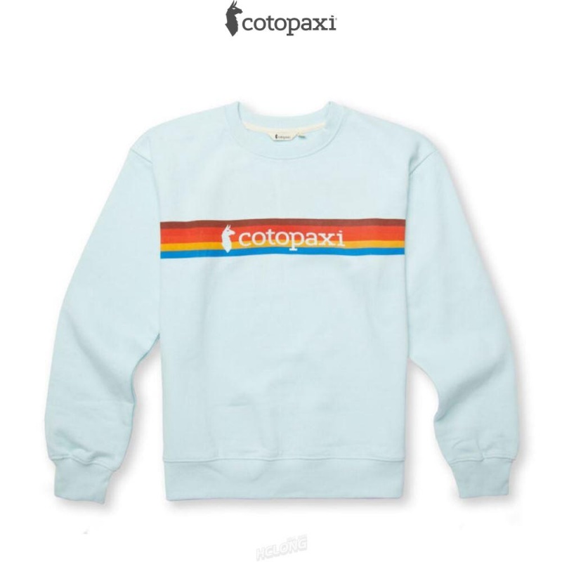 Cotopaxi On The Horizon Crew Sweatshirt Ice | GM39-L2-BU