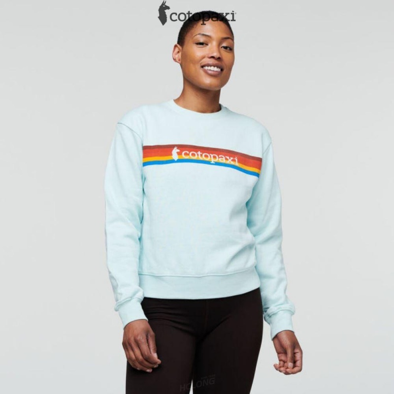 Cotopaxi On The Horizon Crew Sweatshirt Ice | GM39-L2-BU