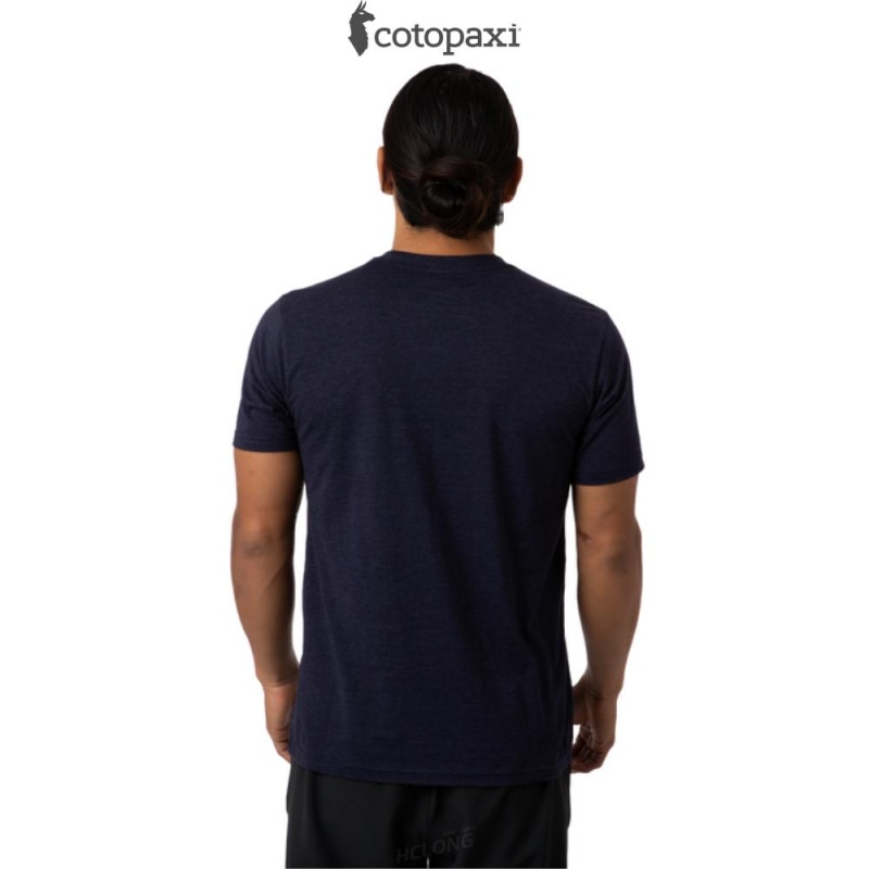 Cotopaxi On The Horizon T-Shirt Maritime | KT15-U3-HF