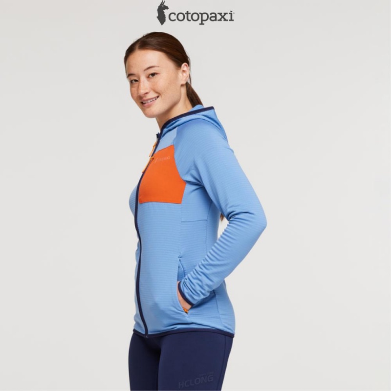 Cotopaxi Otero Fleece Full-Zip Hooded Jacket Lupine | KR19-F0-SW