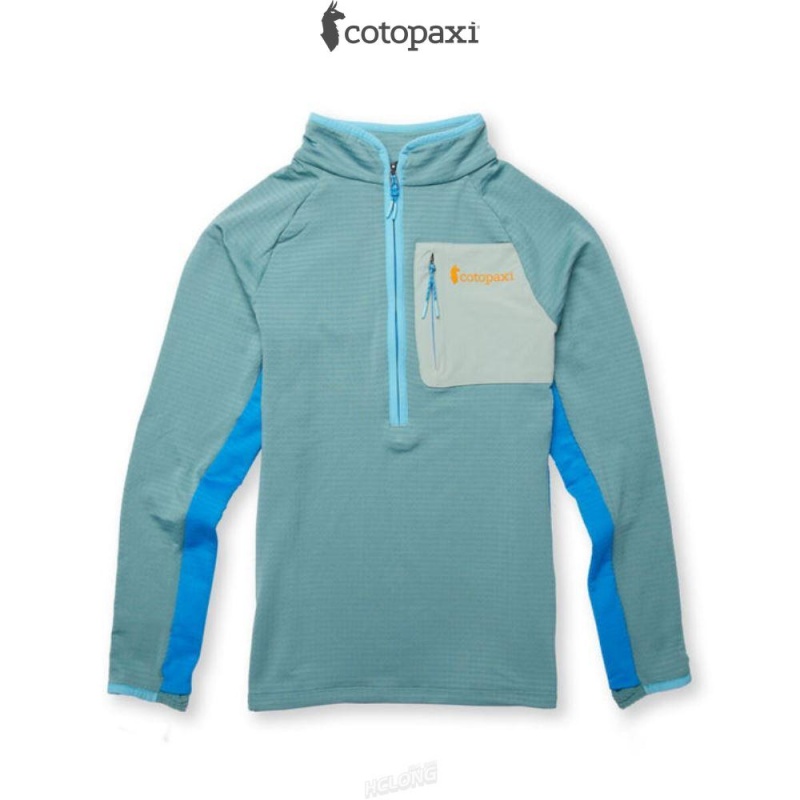 Cotopaxi Otero Fleece Half-Zip Pullover Bluegrass | MW87-N5-KL