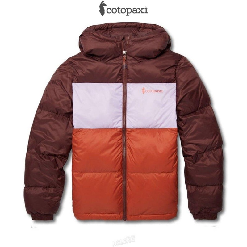 Cotopaxi Solazo Down Hooded Jacket Chestnut/Spice | JW91-W5-IB