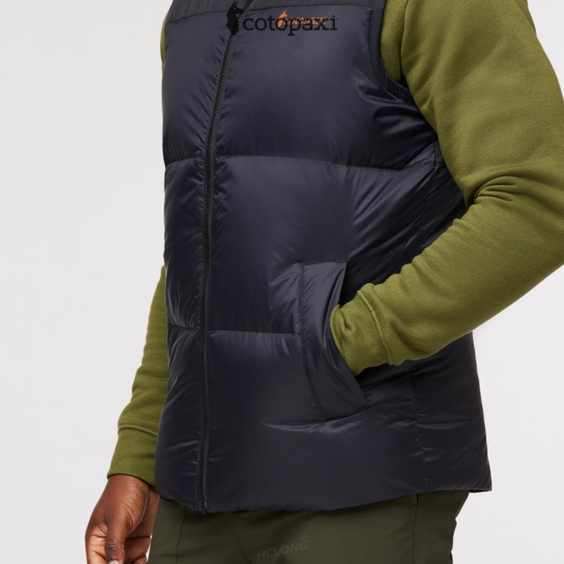 Cotopaxi Solazo Down Vest Black | FH92-N4-BM