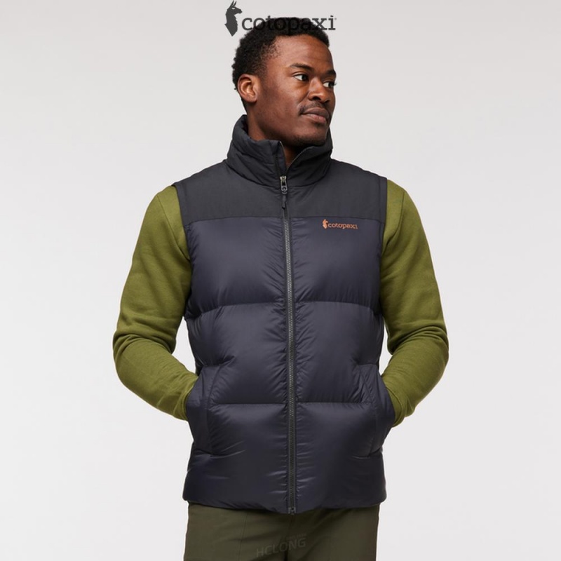 Cotopaxi Solazo Down Vest Black | FH92-N4-BM