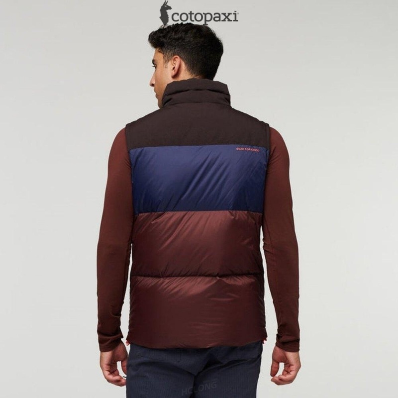 Cotopaxi Solazo Down Vest Cavern/Chestnut | TU88-X9-BJ