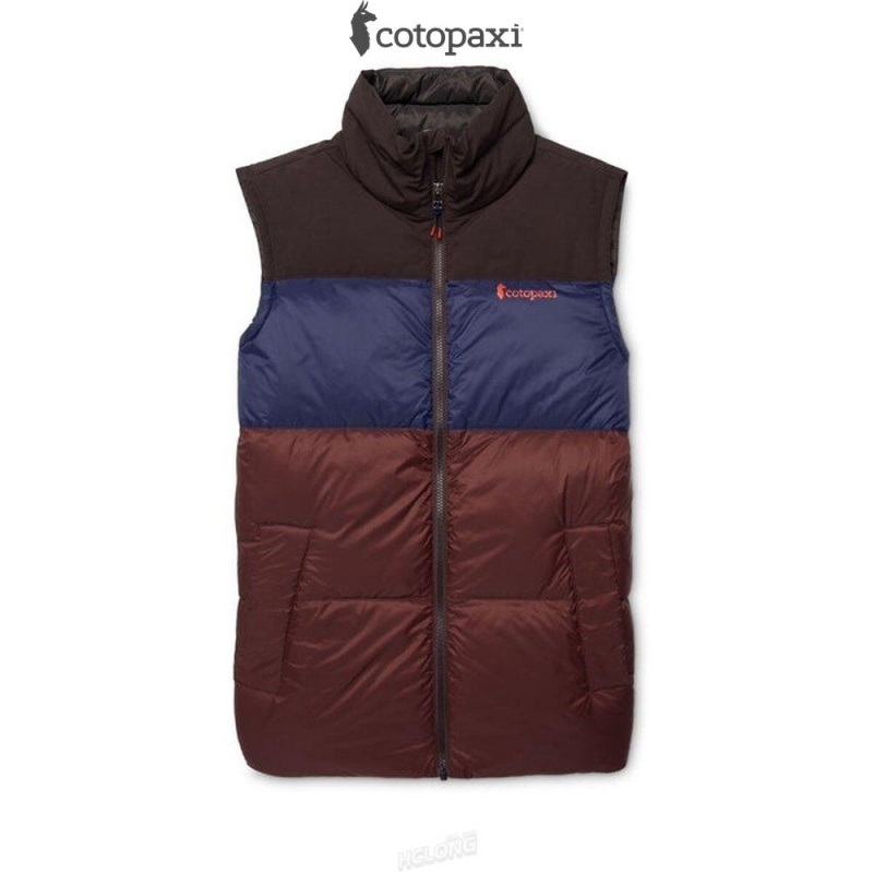 Cotopaxi Solazo Down Vest Cavern/Chestnut | TU88-X9-BJ