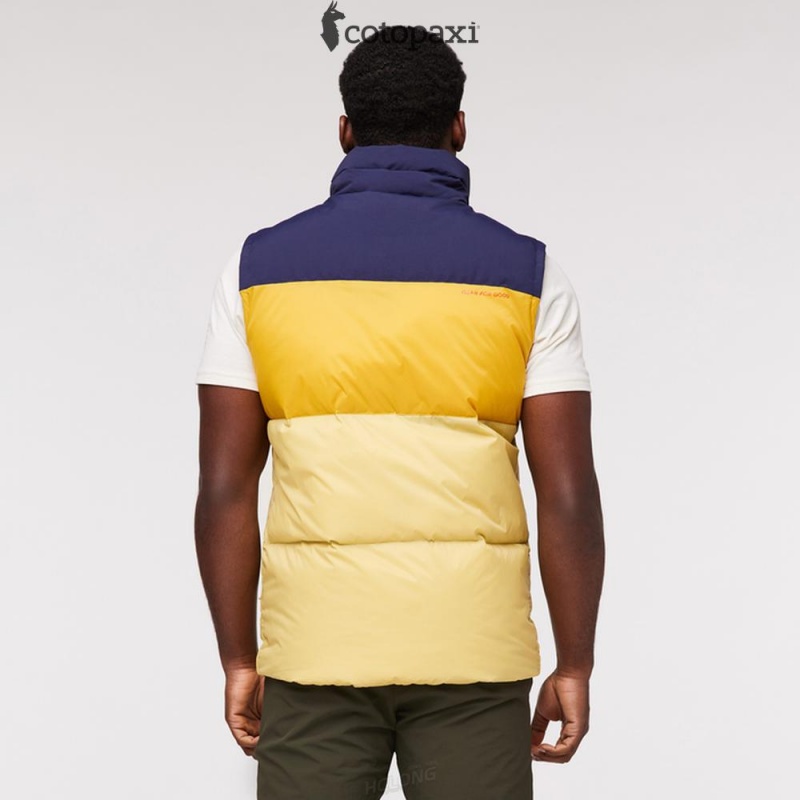 Cotopaxi Solazo Down Vest Maritime/Amber | ZX67-M4-YO