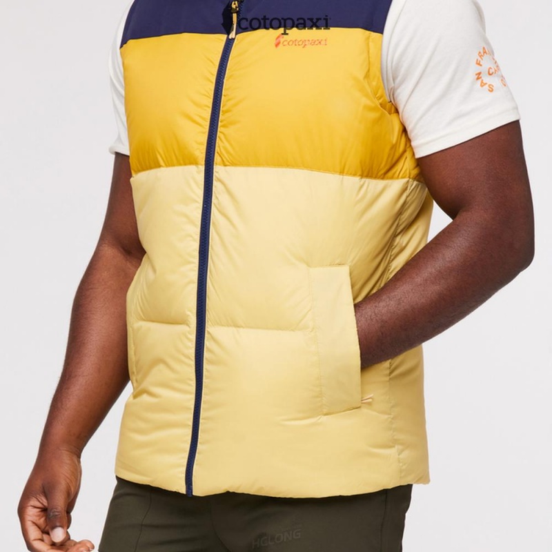 Cotopaxi Solazo Down Vest Maritime/Amber | ZX67-M4-YO