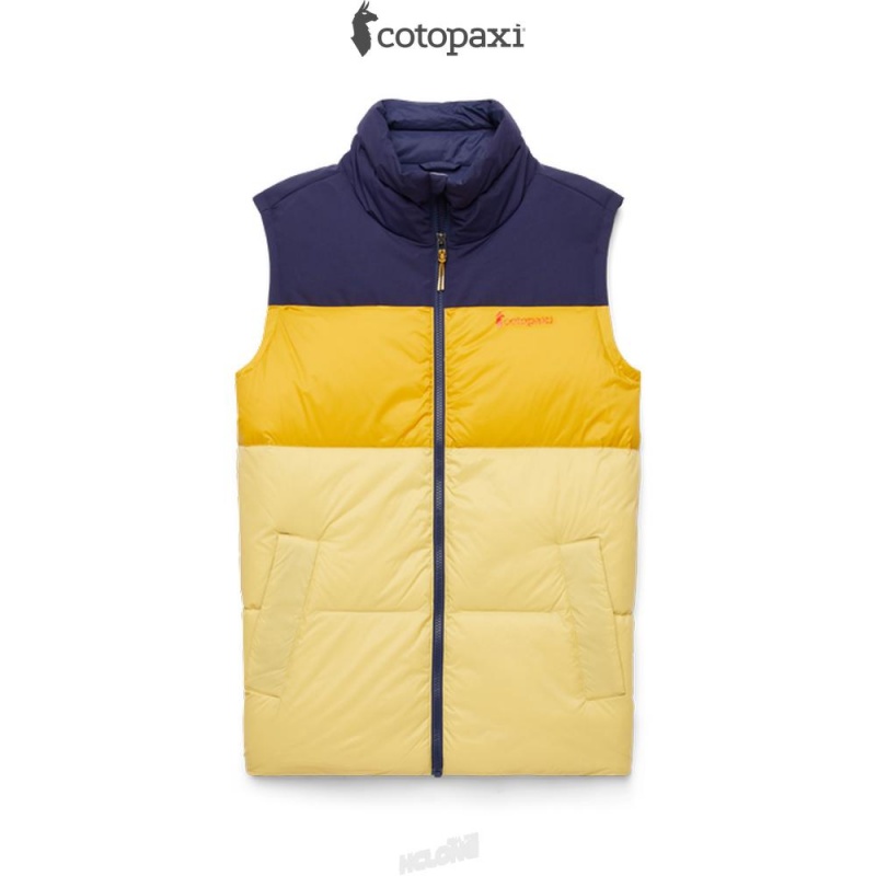 Cotopaxi Solazo Down Vest Maritime/Amber | ZX67-M4-YO