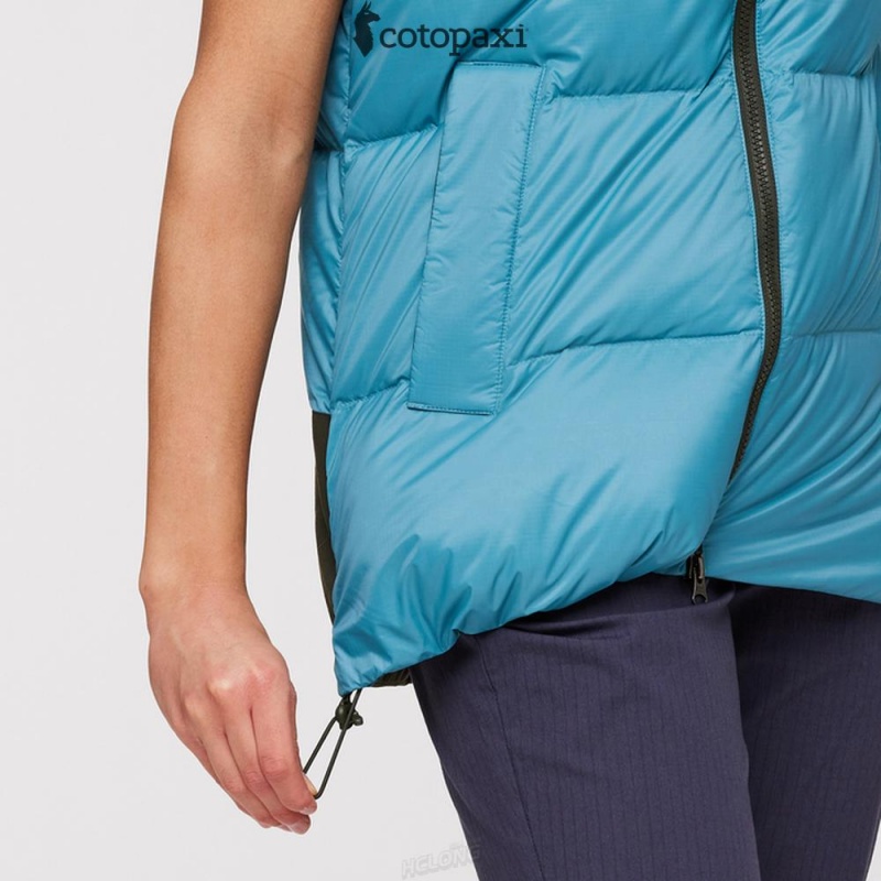 Cotopaxi Solazo Down Vest Woods/Drizzle | VS37-K6-HG