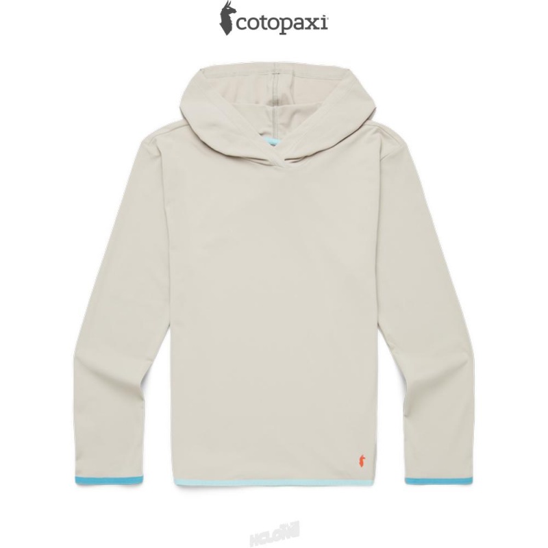 Cotopaxi Sombra Sun Hoodie Pebble | GO25-Q7-SZ