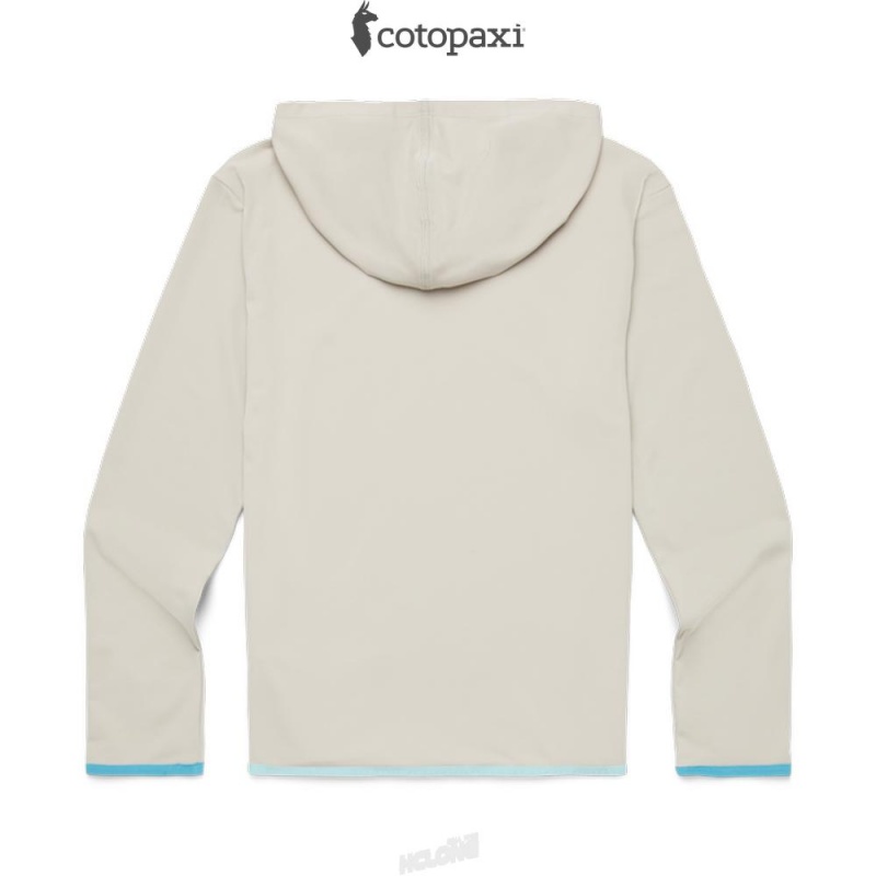 Cotopaxi Sombra Sun Hoodie Pebble | GO25-Q7-SZ