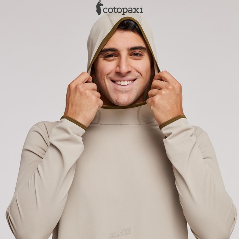 Cotopaxi Sombra Sun Hoodie Pebble | TJ36-T4-VC