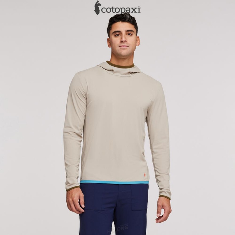 Cotopaxi Sombra Sun Hoodie Pebble | TJ36-T4-VC