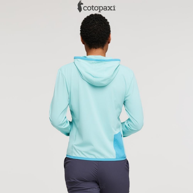 Cotopaxi Sombra Sun Hoodie Sea Glass | OA24-X6-EK